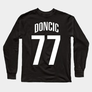 Dallas Doncic 77 Long Sleeve T-Shirt